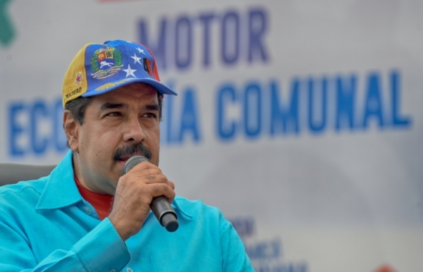 O presidente venezuelano, Nicol&aacute;s Maduro, em Caracas, no dia 14 de maio de 2016