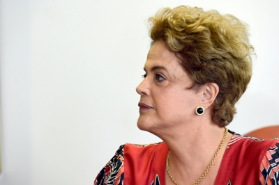A presidente Dilma Rousseff, em Bras&iacute;lia, no dia 29 de mar&ccedil;o de 2016