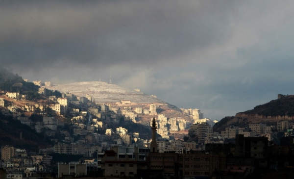 Nablus, na Cisjord&acirc;nia, em 12 de dezembro de 2013