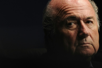 (Arquivo) O presidente demission&aacute;rio da Fifa, Joseph Blatter, em Zurique, no dia 5 de mar&ccedil;o de 2010