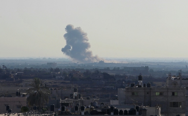 (Arquivo) Fuma&ccedil;a &eacute; vista no Sinai eg&iacute;pcio, no dia 17 de setembro de 2015