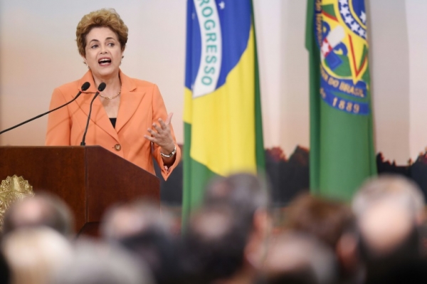 (4 mai) A presidente Dilma Rousseff, no Pal&aacute;cio do Planalto