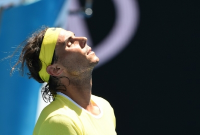 Rafael Nadal, em Melbourne, no dia 19 de janeiro de 2016