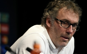 O t&eacute;cnico do Paris Saint-Germain, Laurent Blanc, em Paris, no dia 15 de fevereiro de 2016