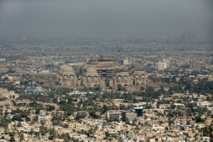 (Arquivo) A cidade de Bagd&aacute;, no dia 9 de dezembro de 2014