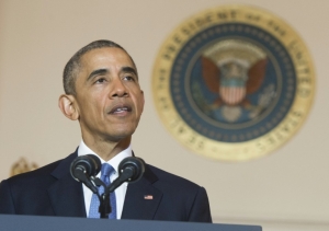 O presidente americano, Barack Obama, em Washington, DC, no dia 13 de maio de 2016