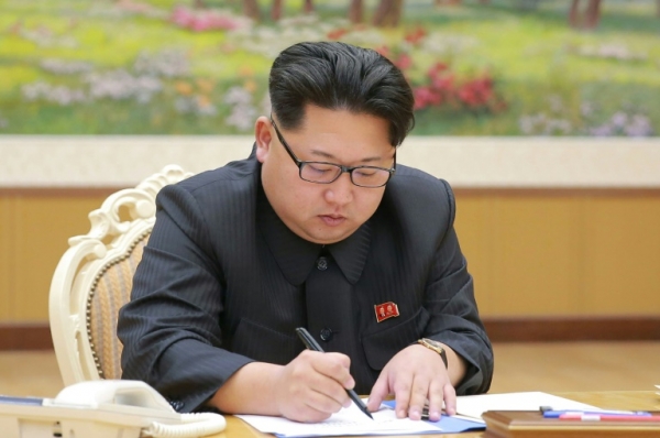 O l&iacute;der norte-coreano Kim Jong-Un, em Pyongyang, no dia 3 de janeiro de 2016