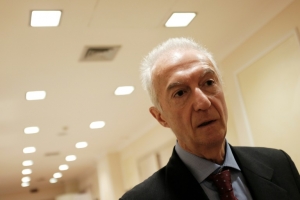 O coordenador da luta antiterrorista da Uni&atilde;o Europeia (UE), Gilles de Kerchove, em Roma, no dia 11 de dezembro de 2015