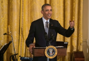 O presidente americano, Barack Obama, em Washington, DC, no dia 14 de mar&ccedil;o de 2016