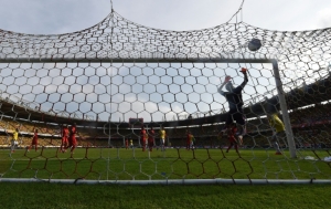 (Arquivo) Imagem do "caldeir&atilde;o" de Barranquilla, o est&aacute;dio da cidade colombiana, em 8 de outubro de 2015