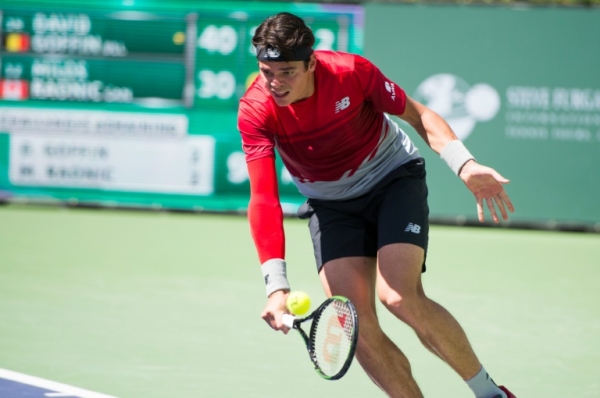 Milos Raonic garantiu sua vaga para sua terceira final de Masters 1000, em 19 de mar&ccedil;o, em Indian Wells
