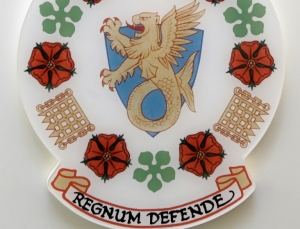 Logotipo da ag&ecirc;ncia de seguran&ccedil;a brit&acirc;nica