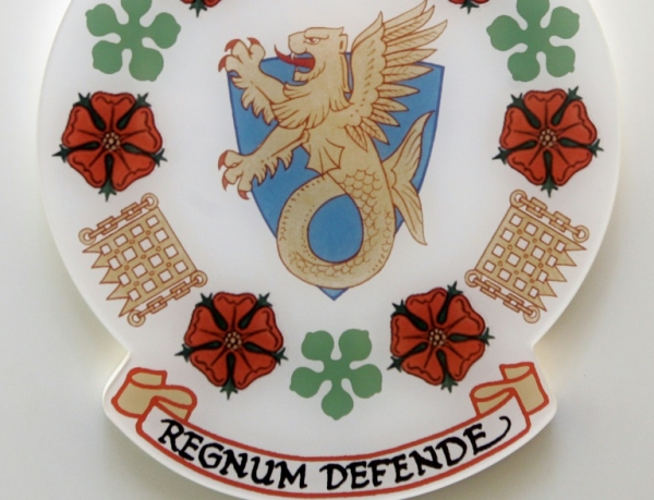 Logotipo da ag&ecirc;ncia de seguran&ccedil;a brit&acirc;nica