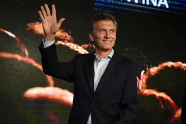 O presidente argentino, Mauricio Macri, em Buenos Aires, no dia 14 de dezembro de 2015