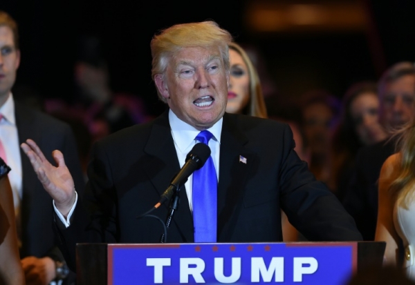 O pr&eacute;-candidato republicano Donald Trump