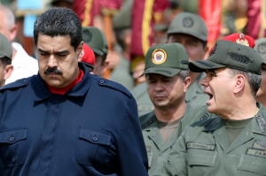 O presidente venezuelano, Nicol&aacute;s Maduro, participa de ato das For&ccedil;as Armadas em Caracas, em 12 de dezembro de 2015
