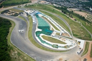 Foto a&eacute;rea do complexo de Deodoro, em 3 de fevereiro, no Rio de Janeiro