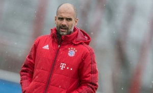 O t&eacute;cnico do Bayern de Munique, Pep Guardiola, em Munique, no dia 3 de fevereiro de 2016