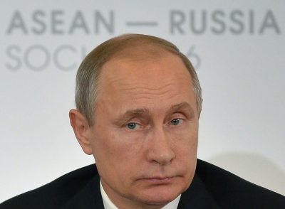 O presidente russo, Vladimir Putin, em Sochi, no dia 20 de maio de 2016