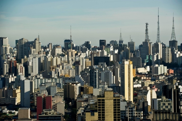 (Arquivo) A cidade de S&atilde;o Paulo, no dia 29 de julho de 2013