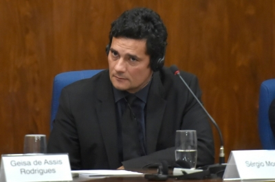 O juiz Sergio Moro, em S&atilde;o Paulo, no dia 29 de mar&ccedil;o de 2016