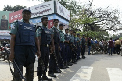 (Arquivo) A pol&iacute;cia de Bangladesh realizou violentas opera&ccedil;&otilde;es contra islamitas radicais suspeitos de uma s&eacute;rie de assassinatos contra membros de minorias religiosas e intelectuais