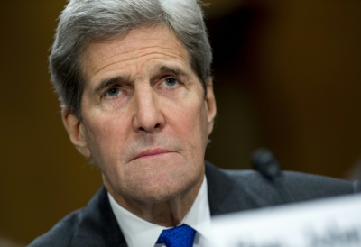 (Arquivo) O secret&aacute;rio de Estado americano, John Kerry