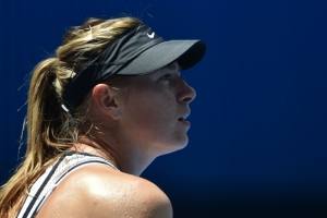 (Arquivo) A tenista russa Maria Sharapova, em Melbourne, Austr&aacute;lia, no dia 26 de janeiro de 2016