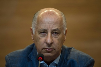 O presidente da Confedera&ccedil;&atilde;o Brasileira de Futebol, Marco Polo Del Nero, no Rio de Janeiro, no dia 29 de maio de 2015