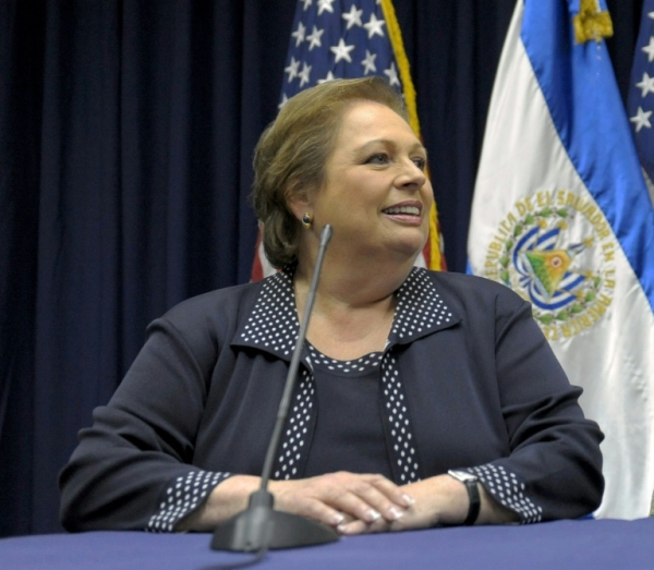 A subsecret&aacute;ria americana de Estado para Am&eacute;rica Latina, Mari Carmen Aponte,