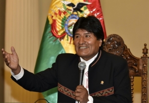 (Arquivo) O presidente da Bol&iacute;via, Evo Morales