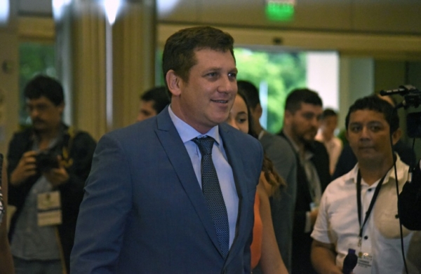 (Arquivo) O novo presidente da Conmebol, Alejandro Dom&iacute;nguez