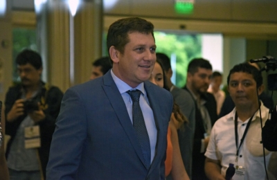 (Arquivo) O novo presidente da Conmebol, Alejandro Dom&iacute;nguez