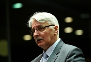 O ministro polon&ecirc;s das Rela&ccedil;&otilde;es Exteriores, Witold Waszczykowski, em Bruxelas, no dia 18 de janeiro de 2016
