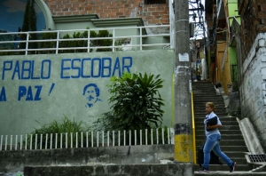 (Arquivo) O bairro de Pablo Escobar em Medell&iacute;n, Col&ocirc;mbia, em 2 de dezembro de 2015
