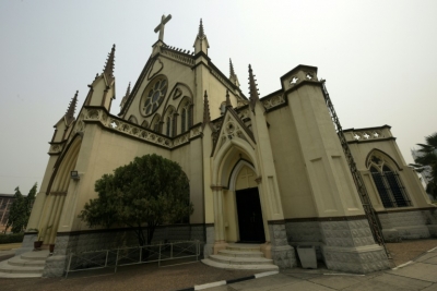 Catedral de Lagos, com inspira&ccedil;&atilde;o barroca