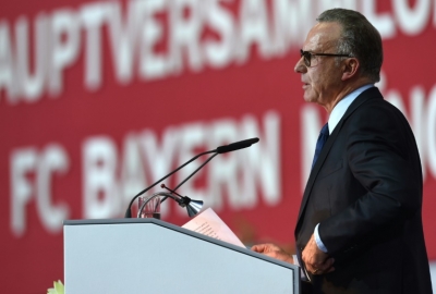 O presidente do Bayern de Munique, Karl-Heinz Rummenigge, em Munique, no dia 27 de novembro de 2015