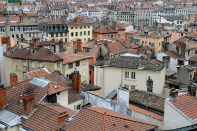 (Arquivo) Vista do centro de Lyon