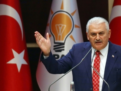(2 jun) O premier turco, Binali Yildirim