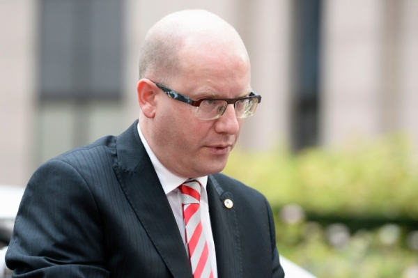 O primeiro-ministro tcheco, Bohuslav Sobotka, em Bruxelas, no dia 17 de dezembro de 2015
