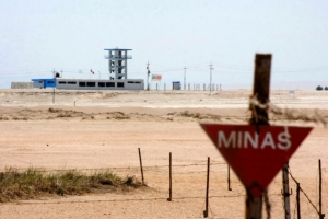 (Arquivo) Regi&atilde;o de minas na fronteira do Peru com o Chile, em Arica, no dia 25 de janeiro de 2014