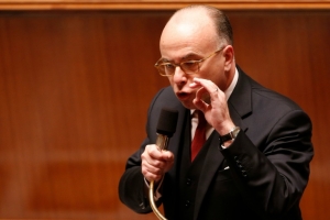 O ministro franc&ecirc;s do Interior, Bernard Cazeneuve, em Paris, no dia 3 de maio de 2016
