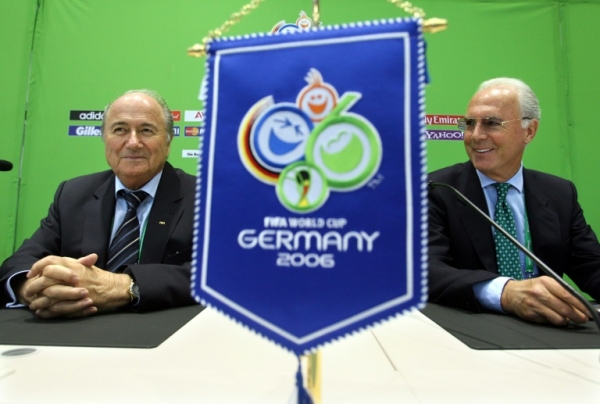(2006) Joseph Blatter e Franz Beckenbauer