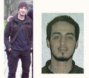 Fotos de Najim Laachraoui, cedidas pela procuradoria de Bruxelas