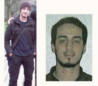 Fotos de Najim Laachraoui, cedidas pela procuradoria de Bruxelas