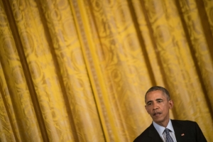 O presidente americano, Barack Obama, em Washington, DC, no dia 14 de mar&ccedil;o de 2016