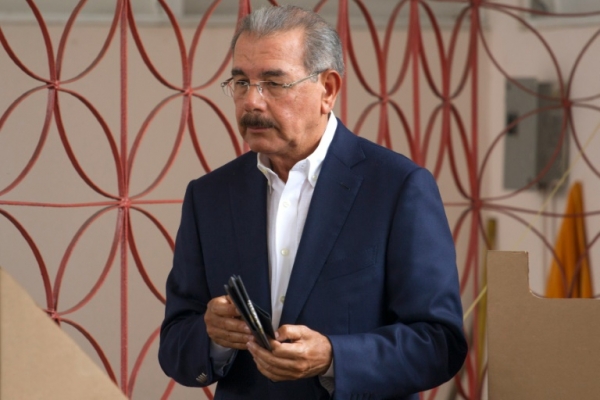 O presidente da Rep&uacute;blica Dominicana, Danilo Medina, em Santo Domingo, no dia 15 de maio de 2016