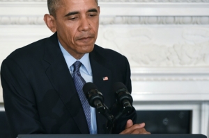 O presidente americano, Barack Obama, em Washington, DC, no dia 22 de fevereiro de 2016