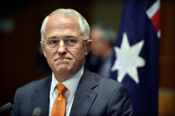 (Aqruivo) O primeiro-ministro australiano Malcolm Turnbull