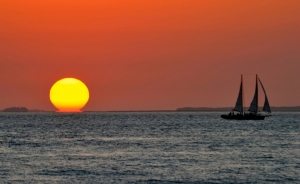 (Arquivo) O Golfo de M&eacute;xico visto de Key West, Fl&oacute;rida, no dia 21 de fevereiro de 2011